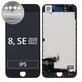 Zestaw wyświetlacza LCD TFT Refurbished PRO do iPhone 8 | SE (2020) | SE (2022) | Czarny