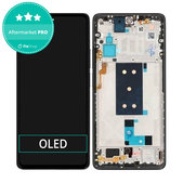 Wyświetlacz OLED do Xiaomi 11T, 11T Pro, Ekran dotykowy z ramką, Czarny, Black