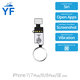 Przycisk Home do iPhone 7, 7 Plus, 8, 8 Plus, SE (2020), SE (2022), YF, Srebrny, Silver