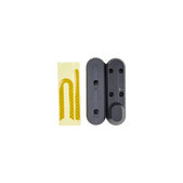 Dekoracyjna oslona przedniego widelca z naklejka odblaskowa do Xiaomi Mi Electric Scooter 1S, Essential, Pro, Pro 2, 2szt