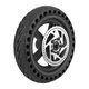 Zestaw tylnego kola i tarcza hamulcowa do Xiaomi Mi Electric Scooter Pro, Pro 2, Czarny, Black