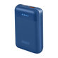 PowerBank 10 000 mAh, USB, USB-C PowerDelivery 20W, niebieski, blue, SBS