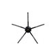 Szczotka boczna do Xiaomi Roborock S4, S5 Max, S6, S6 MaxV, S6 Pure, S7, S7+, S7 MaxV, S7 Pro Ultra, Q7, Q7+, Q7 Max, Q7 Max+, T7S Plus, E4, E5, T4, T6, Xiaowa E3, Czarny, Black