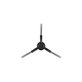 Szczotka boczna do Xiaomi Mi Robot Vacuum Mop Pro (P), 2S, Viomi V2 Pro, V3, SE, Czarny, Black
