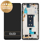 Wyświetlacz do Xiaomi 11T, Ekran dotykowy z ramką, 560004K11R00, Meteorite Gray, Genuine Service Pack