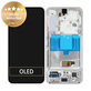 Wyświetlacz do Samsung S22 S901B, Ekran dotykowy z ramką, GH82-27520B, GH82-27521B, Phantom White, Genuine Service Pack