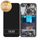 Wyświetlacz do Samsung S22 S901B, Ekran dotykowy z ramką, GH82-27520A, GH82-27521A, Phantom Black, Genuine Service Pack