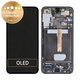 Wyświetlacz do Samsung S22 Plus S906B, Ekran dotykowy z ramką, GH82-27500A, GH82-27501A, Phantom Black, Genuine Service Pack