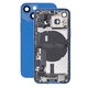 Tylna obudowa z malymi czesciami do iPhone 13 Mini, Niebieski, Blue
