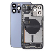 Tylna obudowa z malymi czesciami do iPhone 13 Pro Max, Niebieski, Blue