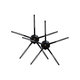 Szczotka boczna do Xiaomi Roborock S4, S5 Max, S6, S6 MaxV, S6 Pure, S7, S7+, S7 MaxV, S7 Pro Ultra, Q7, Q7+, Q7 Max, Q7 Max+, T7S Plus, E4, E5, T4, T6, Xiaowa E3, 2 szt., Czarny, Black