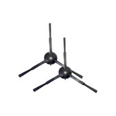 Szczotka boczna do Xiaomi Mi Robot Vacuum Mop 1S, 2 Lite, 2 Pro, Roborock S5 (Mijia 1S), S7 MaxV Ultra, S8, S8+, S8 Pro Ultra, Xiaowa E2, Lite C10, 2 szt., Czarny, Black