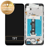 Wyświetlacz do Motorola Moto E20 XT2155-3, Ekran dotykowy z ramką, 5D68C19457, Genuine Service Pack