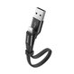 Kabel Lightning / USB (0.23m), Szary, Gray, Baseus