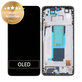 Wyświetlacz do Xiaomi Redmi Note 11 Pro+ 5G 220333QAG, Ekran dotykowy z ramką, 560001K16U00, Mysterious Black, Genuine Service Pack