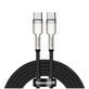 Kabel USB-C / USB-C (2m), Czarny, Black, Baseus
