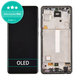 Wyświetlacz OLED do Samsung A52 4G A525F, Ekran dotykowy z ramką, Awesome Black