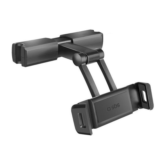 Uchwyt Samochodowy do Zagłówka do smartfona & tabletu do 12.3", czarny, black, SBS