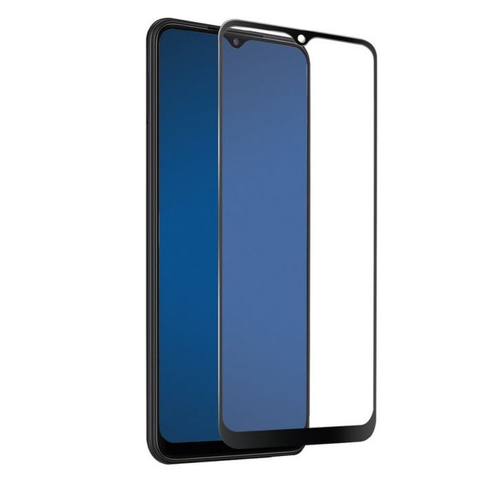 Szklo hartowane do Samsung A23 5G, Czarny, Black, Full Cover, SBS