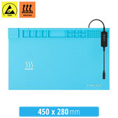 Podgrzewana mata do separacji ekranów LCD 45×28 cm, Refox ProMat RS30