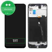 Wyświetlacz do Samsung A10 A105F, Ekran dotykowy z ramką, TFT