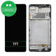 Wyświetlacz do Samsung A22 A225F, Ekran dotykowy z ramką, TFT
