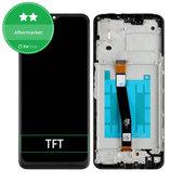 Wyświetlacz do Samsung A22 5G A226B, Ekran dotykowy z ramką, TFT