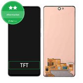 Wyświetlacz do Samsung A52 4G A525F, Ekran dotykowy bez ramki, TFT
