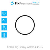 Szkło hartowane do Samsung Watch 4 40mm, Przezroczysty, Transparent, FixPremium