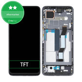 Wyświetlacz do Xiaomi Mi 10T 5G M2007J3SY / Mi 10T Pro 5G M2007J3SG, Ekran dotykowy z ramką, Cosmic Black, TFT