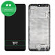 Wyświetlacz do Samsung M32 M325F, Ekran dotykowy z ramką, TFT