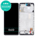 Wyświetlacz OLED do Xiaomi Redmi Note 10 Pro, Ekran dotykowy z ramką, Czarny, Black