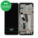 Wyświetlacz do Motorola Moto G51 XT220, Ekran dotykowy z ramką, TFT