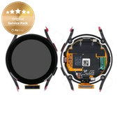 Wyświetlacz do Samsung Watch 5 40mm R900, Ekran dotykowy i ramka, Graphite, GH82-30040A, Genuine Service Pack