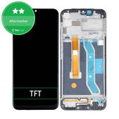 Wyświetlacz do Realme C25Y RMX3265, RMX3268, Ekran dotykowy z ramką, TFT