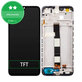 Wyświetlacz do Xiaomi Redmi 10A 220233L2C, 220233L2G, Ekran dotykowy z ramką, Czarny, Black, TFT