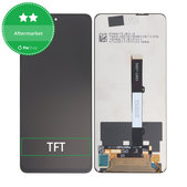 Wyświetlacz do Xiaomi Redmi Note 9 Pro 5G, M2007J17C, Ekran dotykowy bez ramki, TFT