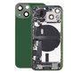 Tylna obudowa z malymi czesciami do iPhone 13 Mini, Zielony, Green