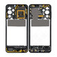 Ramka srodkowa do Samsung A23 A236B, GH98-47823A, Awesome Black, Genuine Service Pack