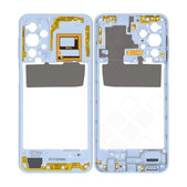Ramka srodkowa do Samsung A23 A236B, GH98-47823C, Awesome Blue, Genuine Service Pack