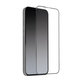 Szklo hartowane do iPhone 14 Pro, Full Cover, Czarny, Black, SBS