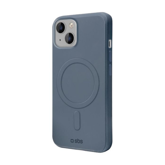 Etui z MagSafe do iPhone 14 Plus, Smooth Mag, Niebieski, Blue, SBS