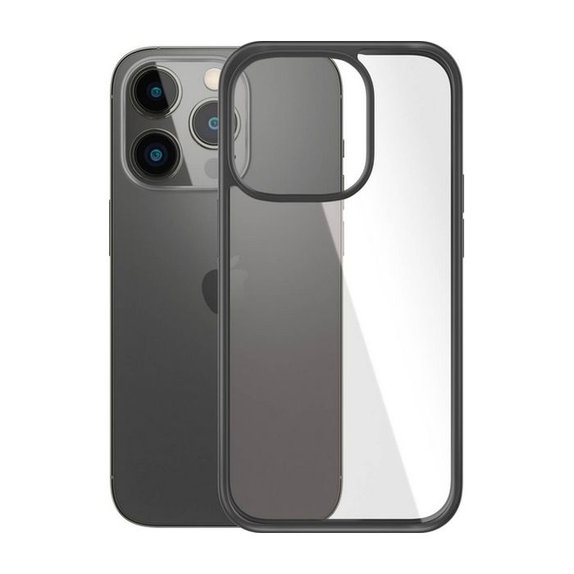 Etui do iPhone 14 Pro, ClearCase, Czarny, Black, PanzerGlass