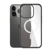 Etui z MagSafe do iPhone 14 Pro, ClearCase, Czarny, Black, PanzerGlass