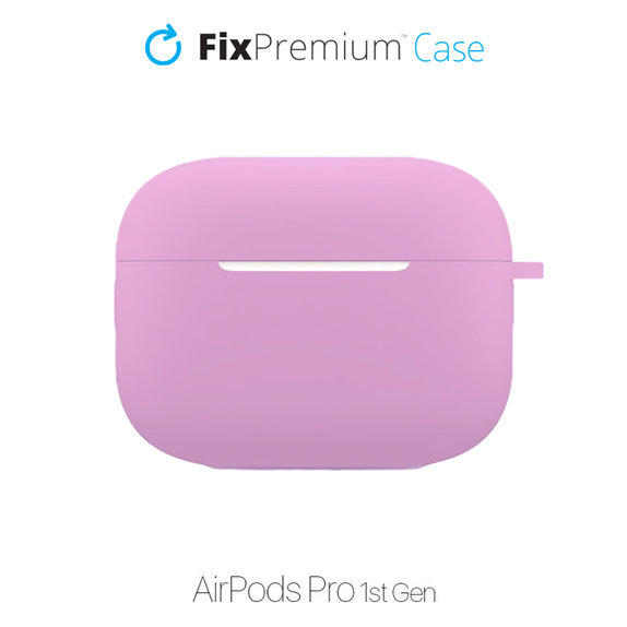 Etui Silikonowe do AirPods Pro, lila, FixPremium