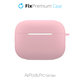Etui silikonowe do AirPods Pro, Różowy, Pink, FixPremium