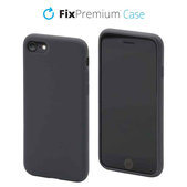 Etui Silikonowe do iPhone 7, 8, SE 2020, SE 2022, Space Gray, FixPremium