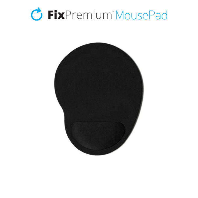 Podkladka pod mysz, czarny, black, FixPremium
