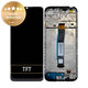 Wyświetlacz do Xiaomi Redmi 10C 220333QAG, 220333QBI, Ekran dotykowy z ramką, 560001C3QA00, Carbon Gray, Genuine Service Pack