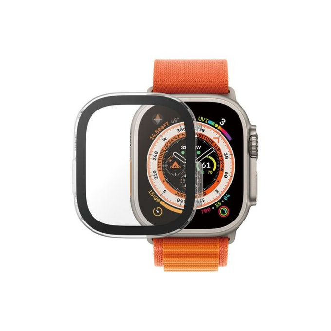 Szkło hartowane do Watch Ultra 1. Gen, 2. Gen (49mm), Full Body AB, Przezroczysty, Transparent, PanzerGlass